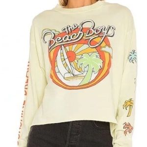 Daydreamer x Free People Beach Boys long sleeve graphic tee NWOT